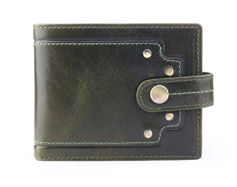 MEN LEATHER WALLET (Green)