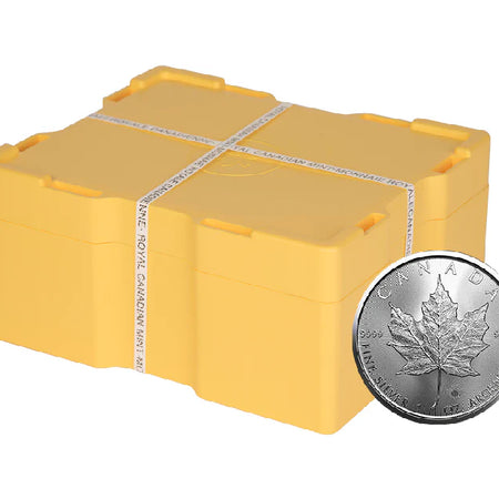 1 oz Silver Maple Leaf (Monster Box)