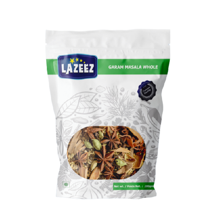 Lazeez Garam Masala Whole 200g