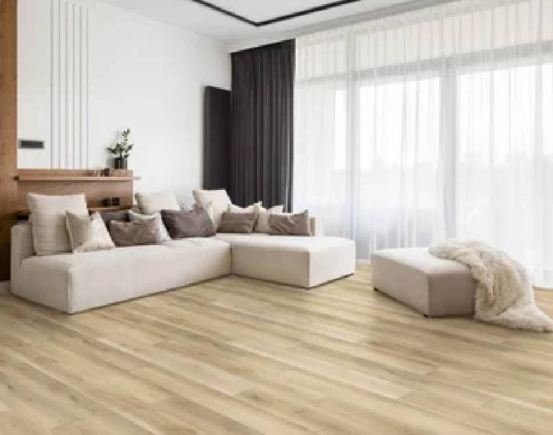 Golden Select Biscotti Rigid Core SPC 6mm Vinyl Flooring 7.2 in. x 48 in.