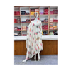 Pristino New Limited Collection Faux Georgette Printed White Dress With Dupatta For Women