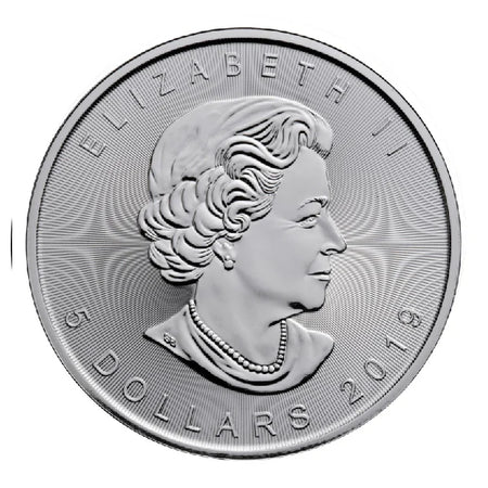 1 oz Silver Maple Leaf Coin Random Years