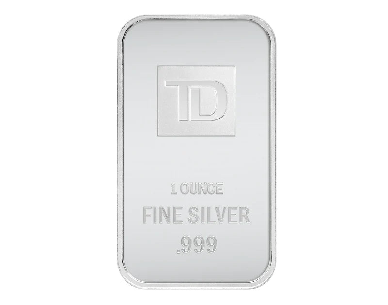 1 oz TD Silver Bar