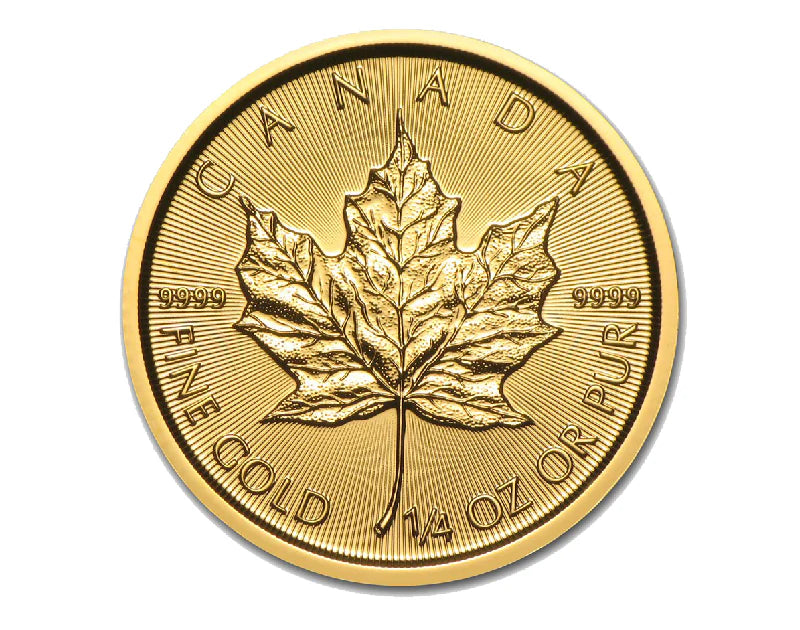 1/4 oz Gold Maple Coin