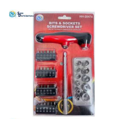 SD Bits & Socket Screwdriver Set