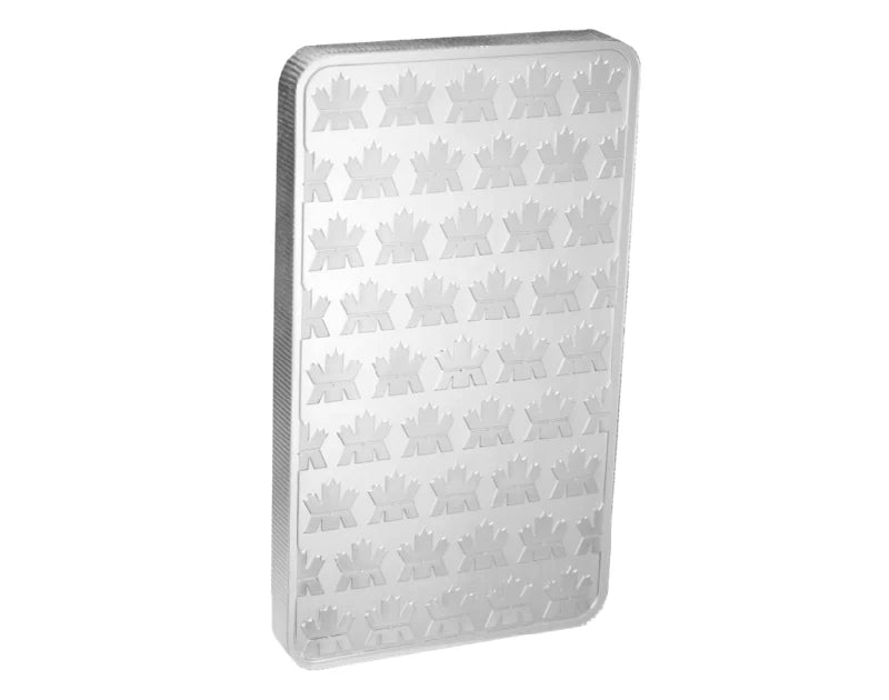 10 oz Silver Royal Canadian Mint Bar