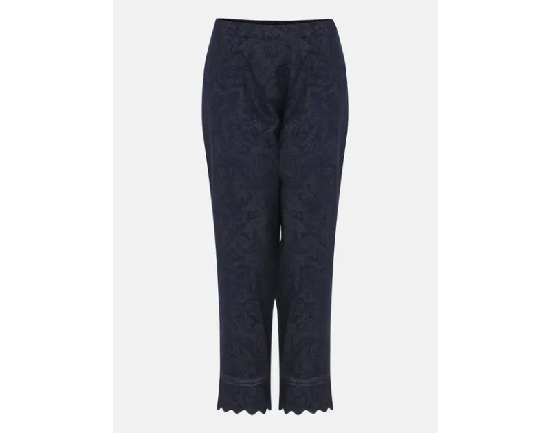 Midnight Blue Viscose Pant