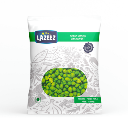 Lazeez Green Chana 4LB