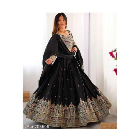 Fancy Work Lehenga Choli