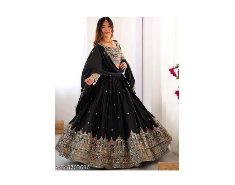 Fancy Work Lehenga Choli