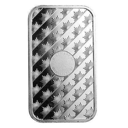 Silver 1 oz Sunshine Mint Bar