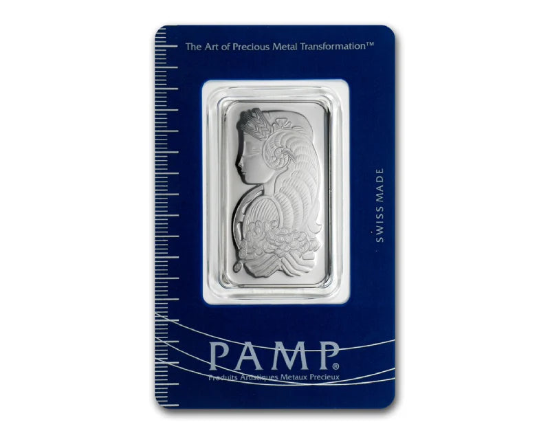 1 oz Platinum Pamp Suisse Bar