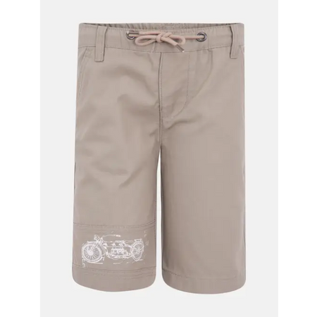 Mocha Printed Denim Pant