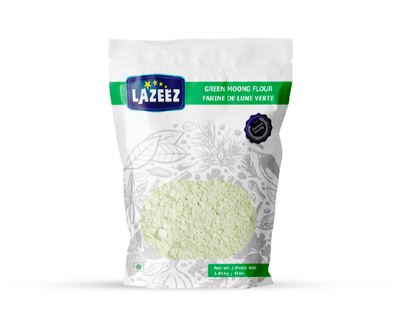 Lazeez Green Moong Flour 4LB
