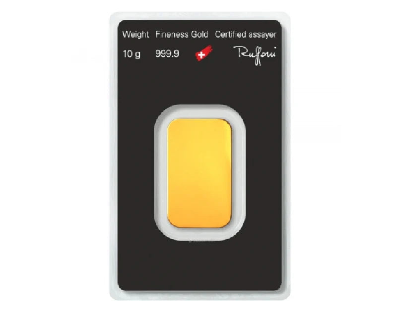 10 Gram Argor Heraeus Swiss Bar