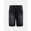 Charcoal Grey Denim Short Pant
