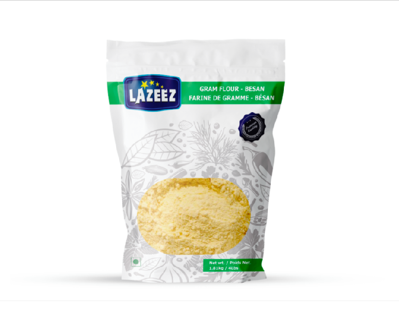 Lazeez Gram Flour - Besan 4LB