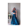 New Designer Embroidred Heavy Silk Semi  Stitched Lehenga Choli For Women