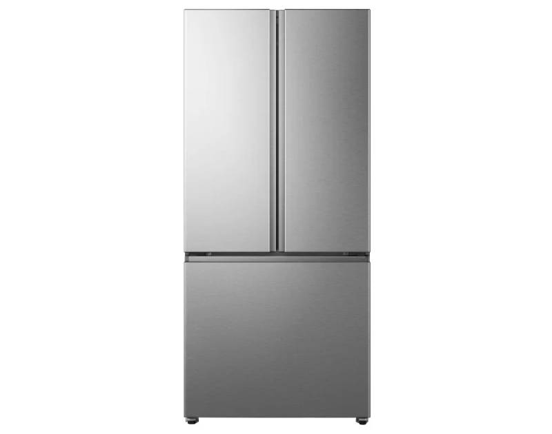 Hisense 30 in. 20.8 cu ft. Stainless Steel French Door Refrigerator with Full Width Adjustable Shelves