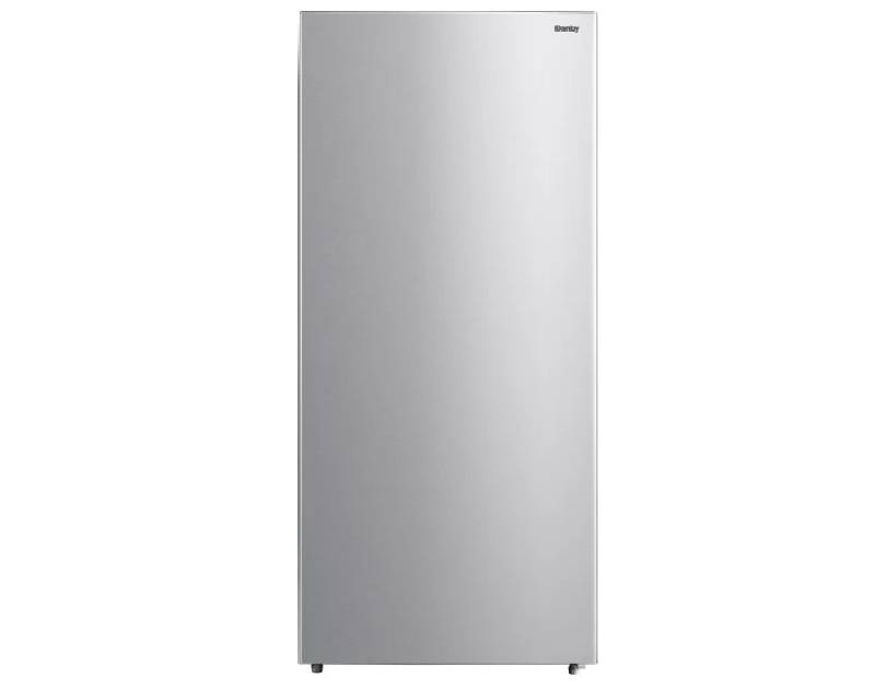 Danby 6.8 cu ft Stainless Steel Look Convertible Upright Freezer or Fridge 5 Year Warranty