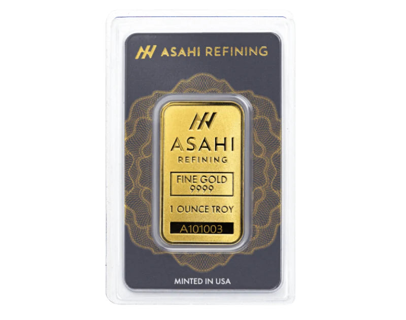 Gold 1 oz Asahi Bar