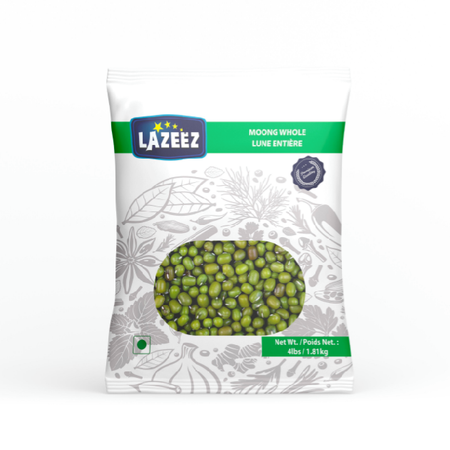 Lazeez Moong Whole 4LB