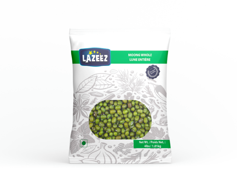 Lazeez Moong Whole 4LB