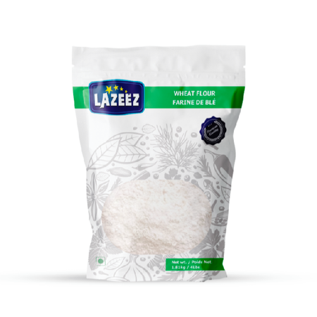 Lazeez Wheat Flour 4LB