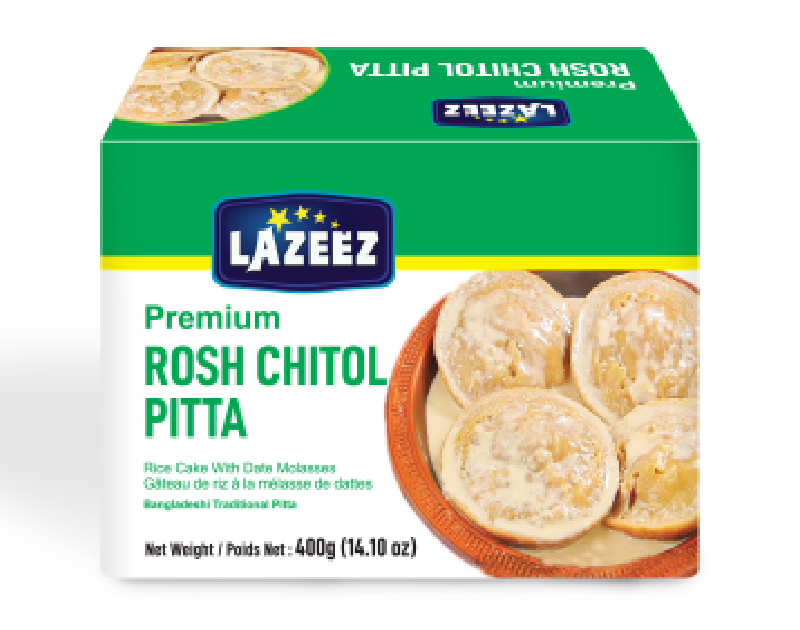 Lazeez Rosh Chitol Pitta 400g. 400g X 20 Pack Per Case. Factory Price, Save $10