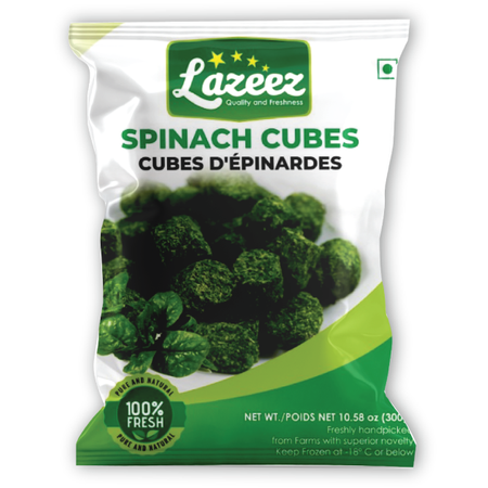 Lazeez Spinach Cubes 300g