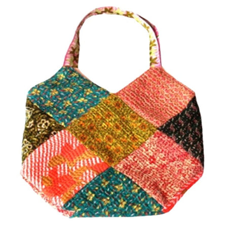 Patchwork Tote Bag