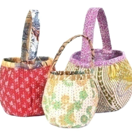 Basket Bag Set of 3