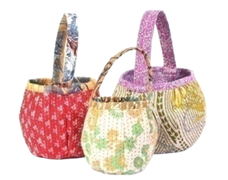 Basket Bag Set of 3