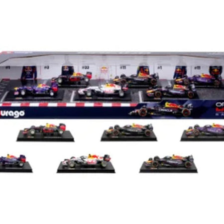 1:43 Red Bull Formula Racing Die Cast 6-pack