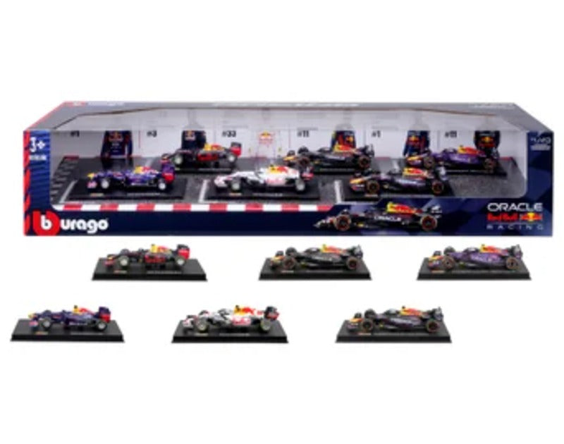 1:43 Red Bull Formula Racing Die Cast 6-pack