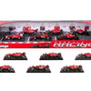 1:43 Ferrari Formula Racing Die Cast 6-pack