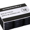 Winnwell Hockey Pucks Box of 18 units
