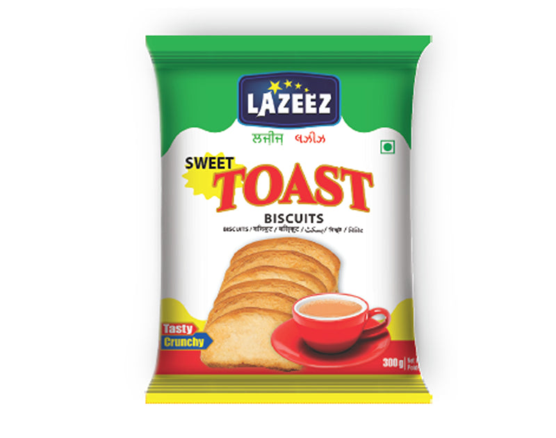 Lazeez Sweet Toast 350g. 350gm X 12 Pack Per Case. Factory Price, Save $12