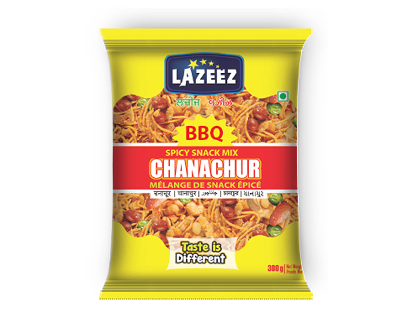 Lazeez BBQ Chanachur 300g. 300gm X 24 Pack Per Case. Factory Price, Save $12