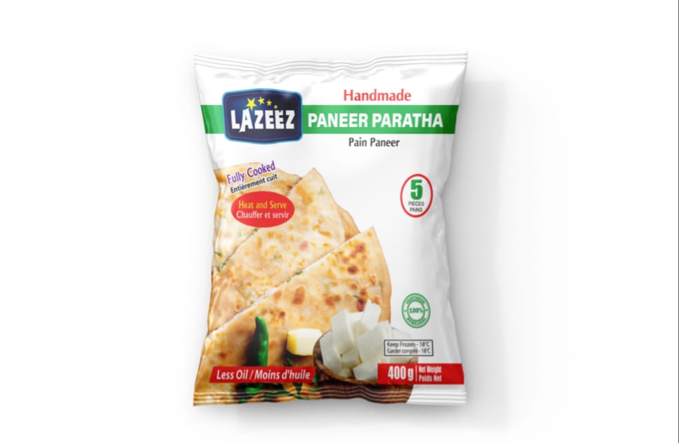 Lazeez Paneer Paratha 5pcs 400g