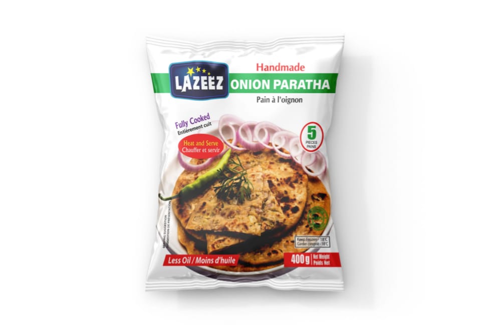 Lazeez Onion Paratha 5pcs 400g