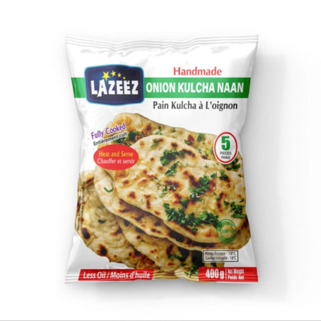 Lazeez Onion Kulcha Naan 5pcs 400g