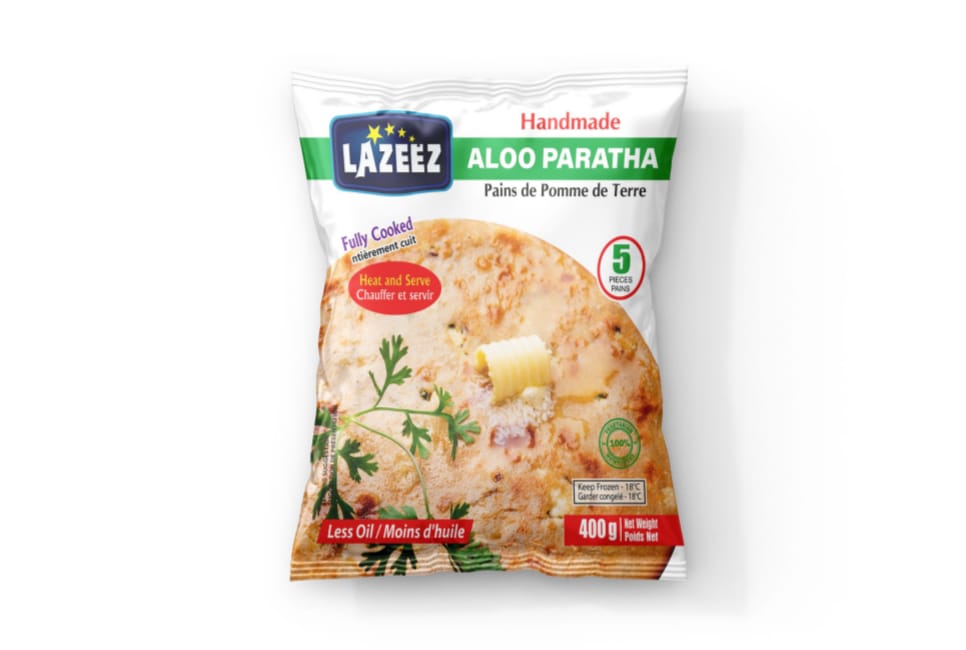 Lazeez Aloo Paratha 5pcs 400g