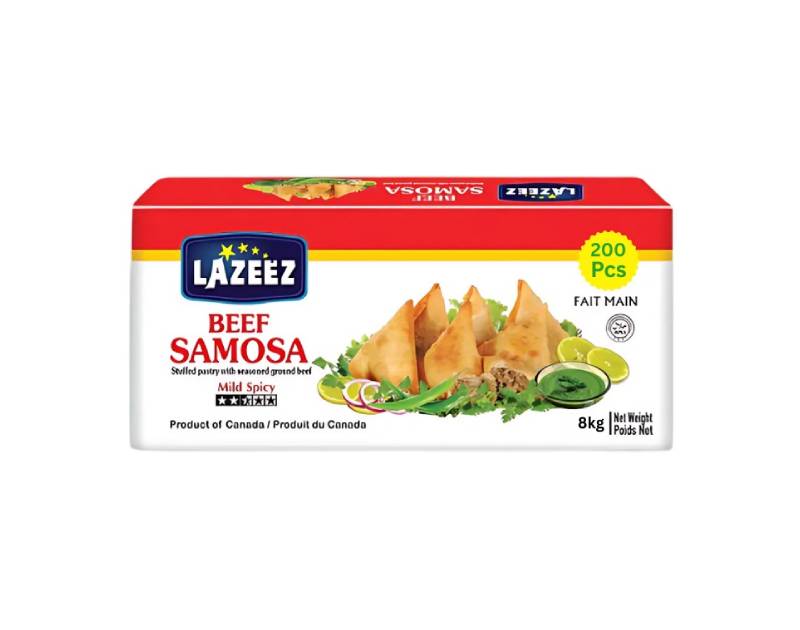 Beef Samosa 40g (Halal). 40g X 200 Pcs Per Case. Product of Canada. Save $15