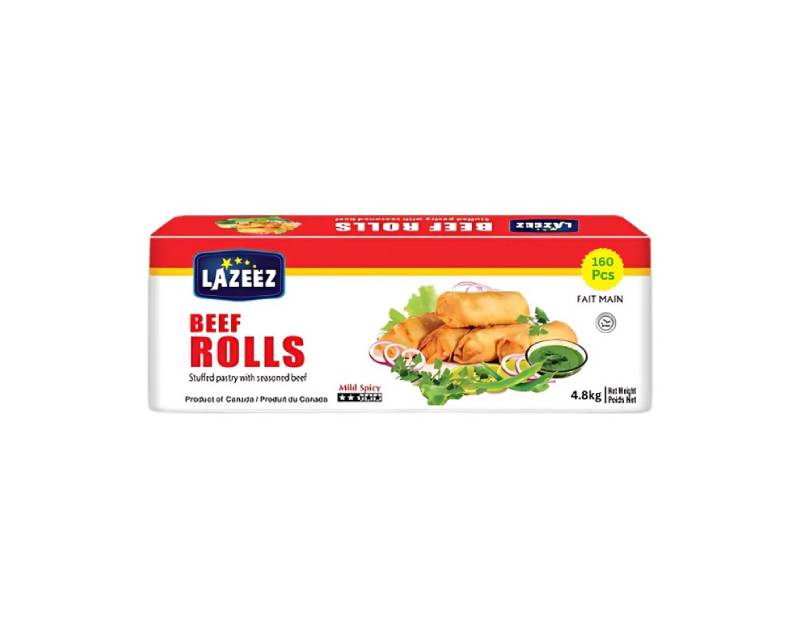 Beef Roll 30g (Halal). 30g X 160 Pcs Per Case. Product of Canada. Save $15