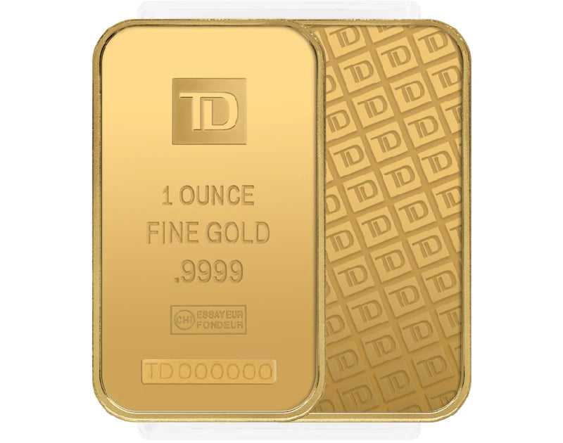 1 oz TD Gold Bar