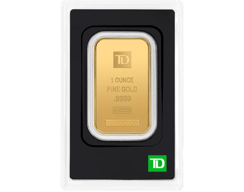 1 oz TD Gold Bar