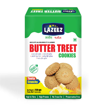 Lazeez Butter Treet Cookies 250g