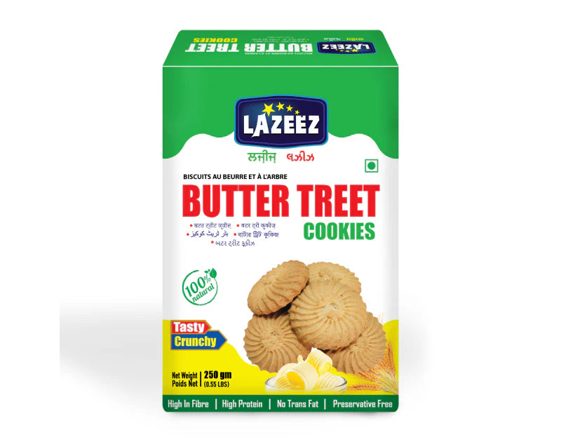Lazeez Butter Treet Cookies 250g
