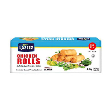 Chicken Roll 30g (Halal). 30g X 160 Pcs Per Case. Product of Canada. Save $15